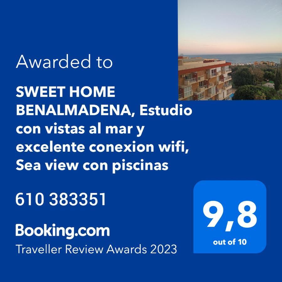 Sweet Home Benalmadena, Estudio Con Vistas Al Mar Y Excelente Conexion Wifi, Para No Fumadores, Con Piscinas, Sea Views, With Swimming Pools, Completely Renovated, Ideal For Older People, Bright With Morning Sun, No Smoking Exterior foto